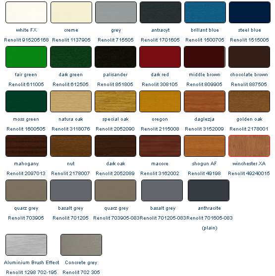 PVC-doors-IGLO-ENERGY-colours